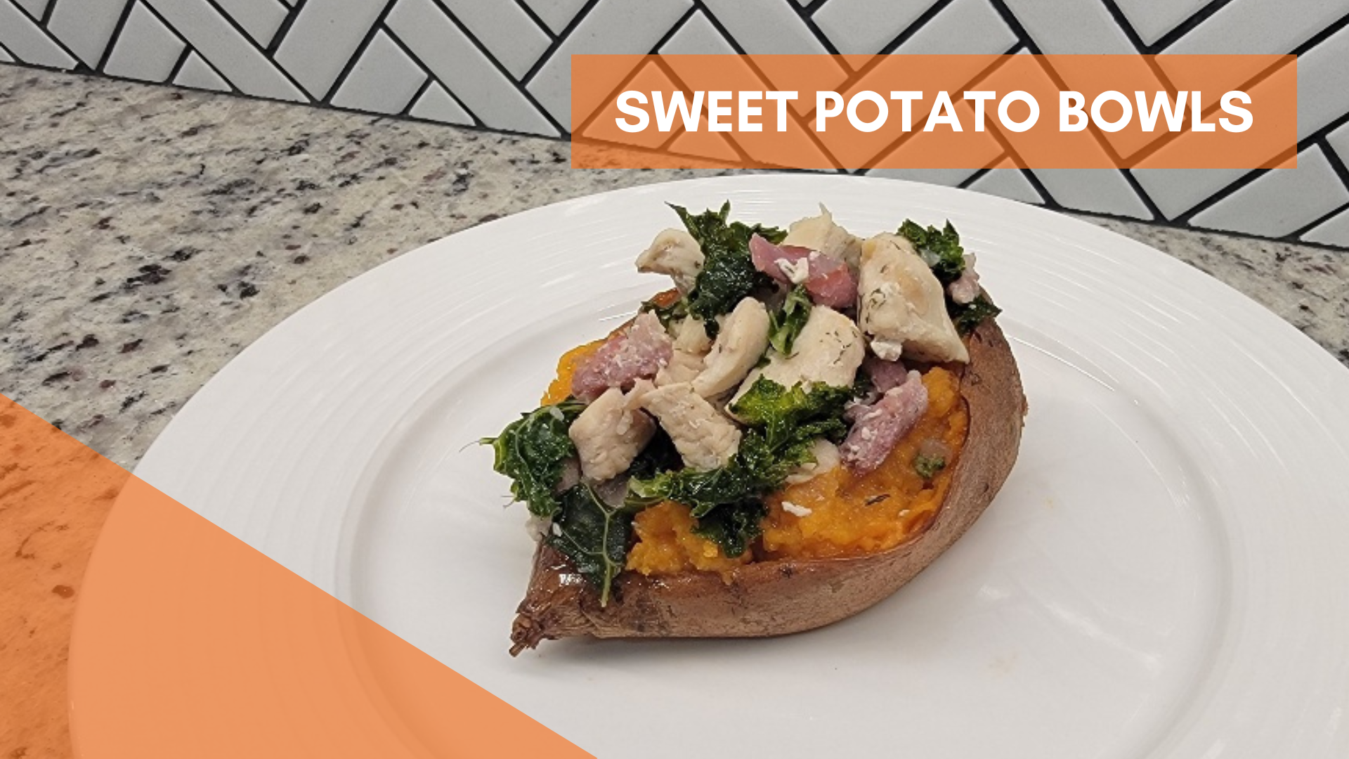 A Comforting Recipe for Autumn: Sweet Potato Bowls with Chicken, Bacon, and Kale