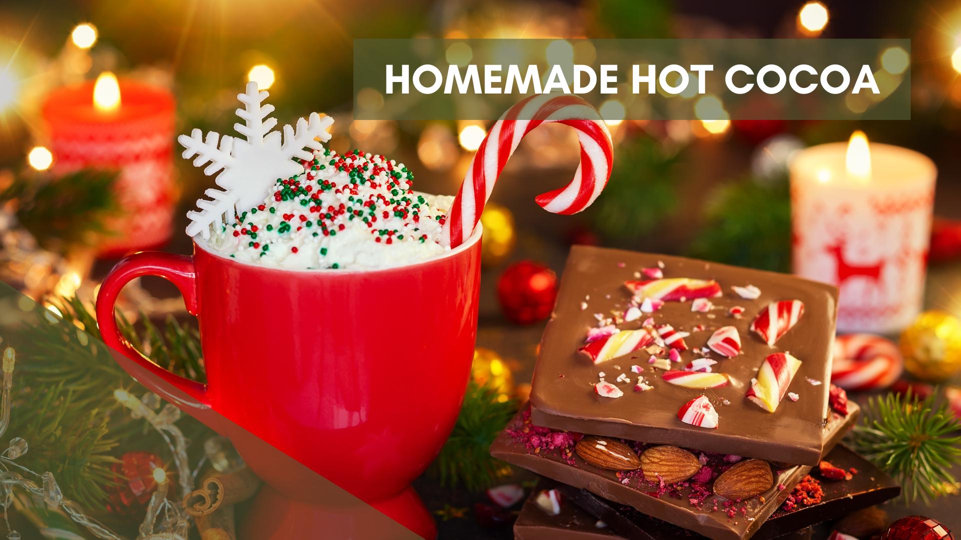 Easy Homemade Hot Cocoa + Toppings to Make Everyone Smile