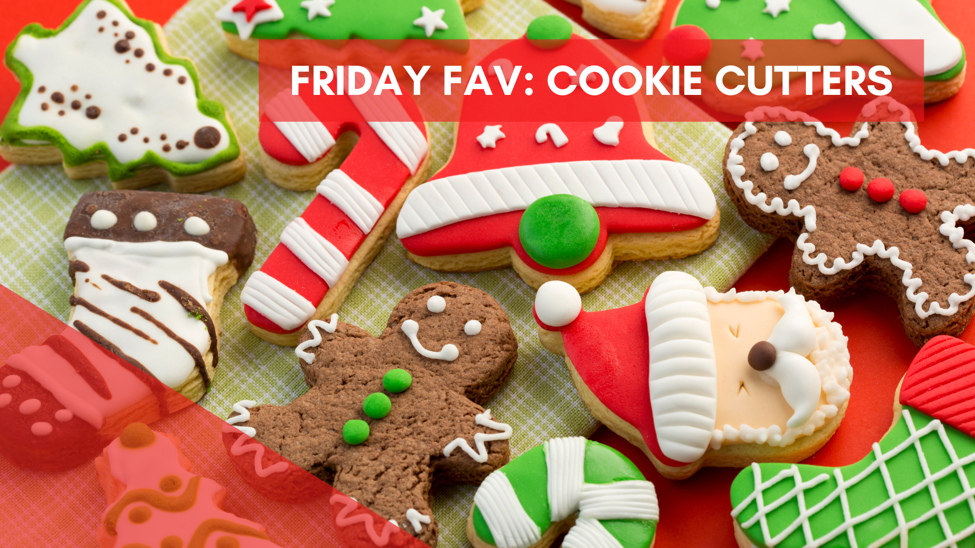 Friday Fav: Christmas Cookie Cutters for Holiday Baking Fun