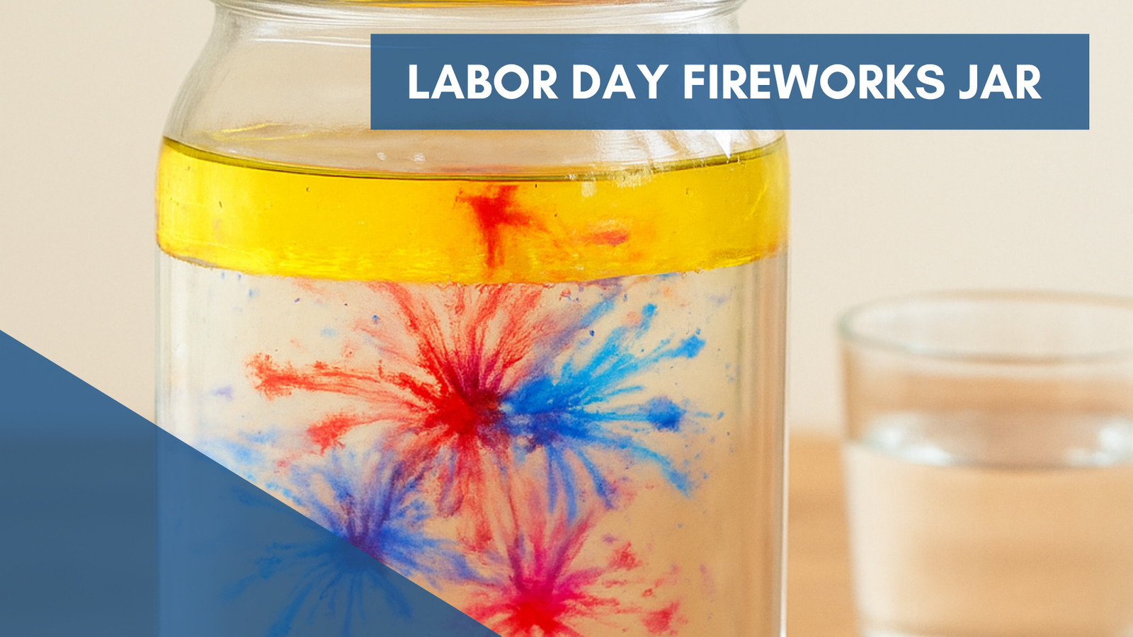 Labor Day Weekend Craft: DIY Firework Jar